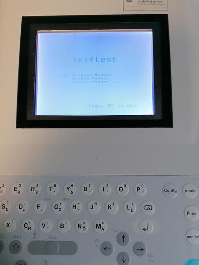 Used  GE Medical systems IT Inc  MAC1200 ST 