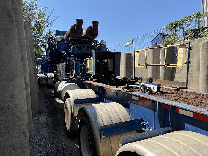 Used MTU Frac Pump Trailer