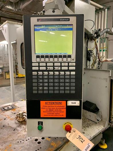 Used Milacron EV80 7.58 CNC Vertical Injection Molding Machine