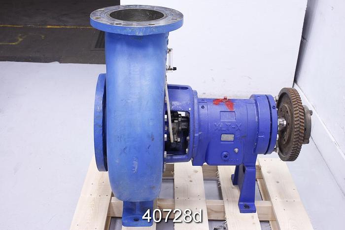 Used Goulds 3196 Pump, 8x10x13, CD4MCU Stainless Steel #40728