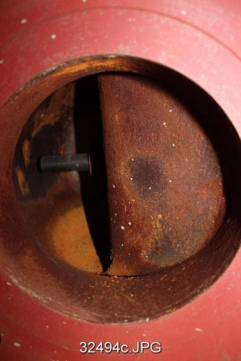 Used Powell 102959 8" Hand Operated Globe Valve #32494