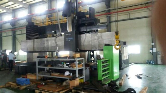 Used 2015 HWACHEON HVT 4550TM CNC 3 AXIS VERTICAL LATHE W/MILLING