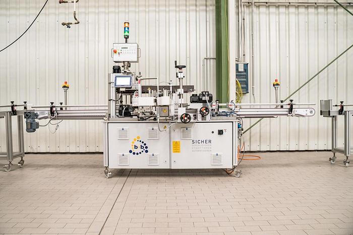 2020 b+b Automation FM-DS eco Fully automatic labeling machine