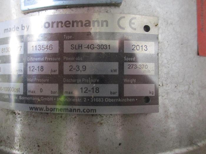 Used NEW / UNUSED BORNEMANN PUMP
