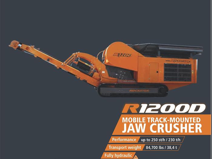 Used ROCKSTER Aggregate Processing Equipment