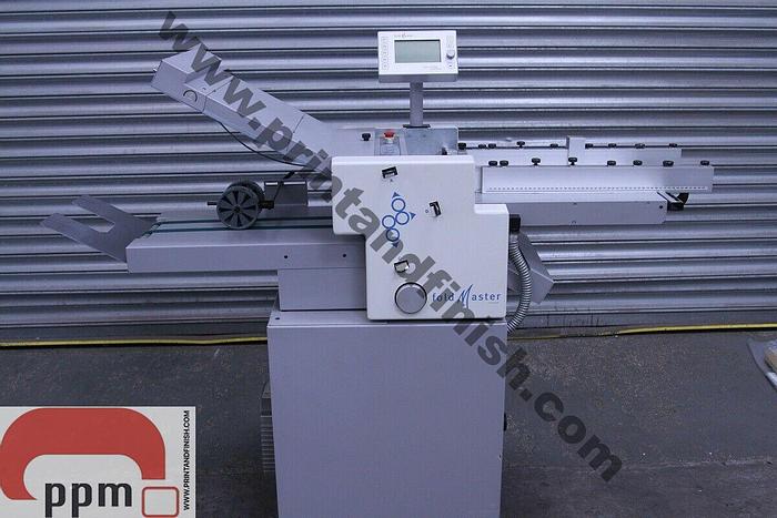 Used Eurofold / Multigraff Foldmaster Paper Folder