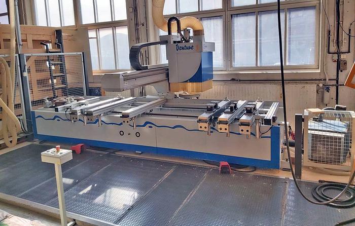 Used 2004 WEEKE CNC machine center Weeke Venture 3- 4 Axis