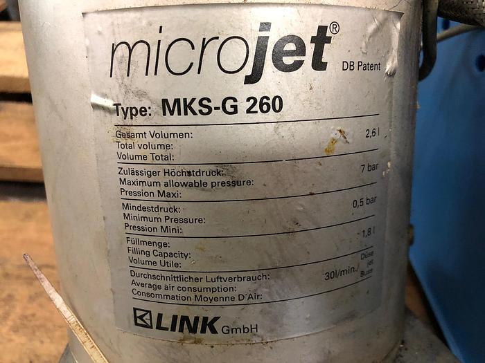 Gebraucht Minimalmengenschmierung  für Werkzeugmaschinen  MICROJET MKS-G 260
