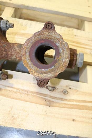 Used Fisher V100 Control V-ball Valve 1.5" #28455