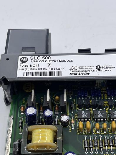 Used Allen-Bradley 1746-N04I Ser A for parts