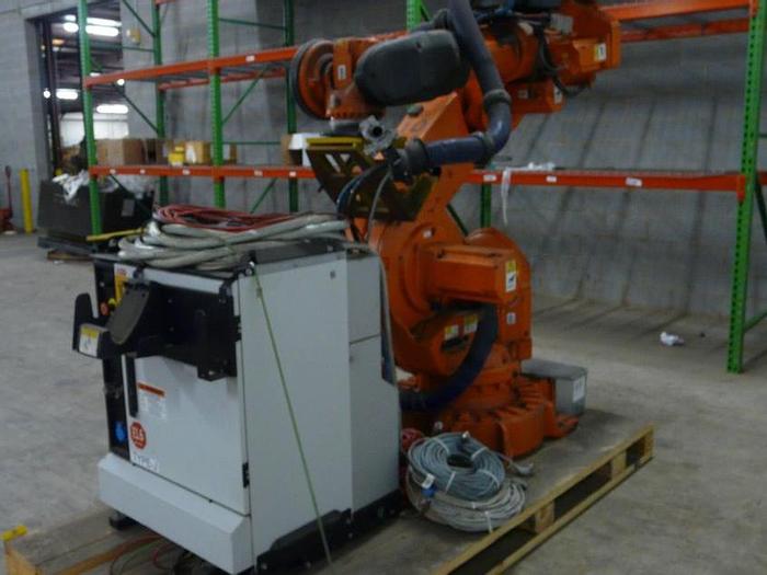 Used ABB IRB 6640-235/2.55 CNC 6 AXIS ROBOT WITH IRC 5 CONTROLLER