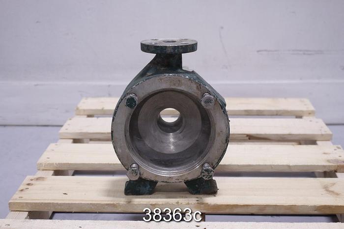 Used Goulds 3196 Pump Casing, 1x1.5x6, Stainless #38363