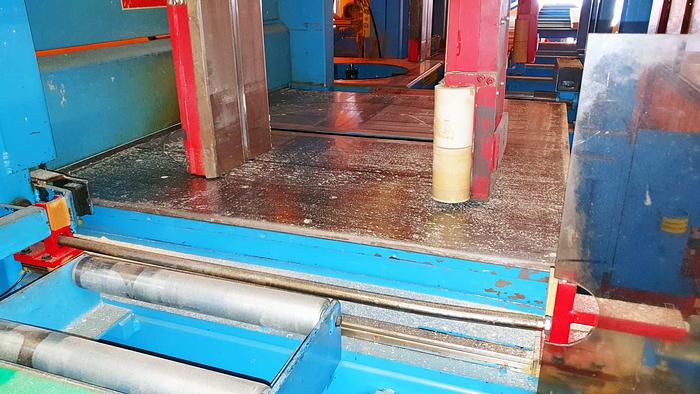 Used Hundegger K2-4 BHF joinery line  for log house production