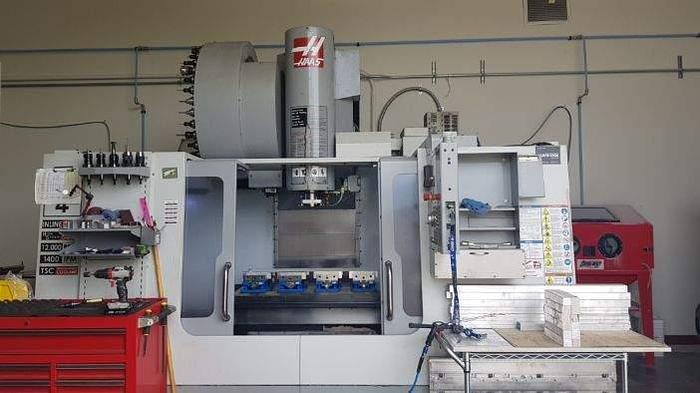 Used 2009 HAAS VF-4SS 4-Axis CNC Vertical Machining Center