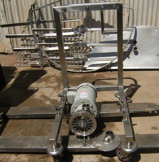 Used Pump, Centrif., 3 Hp, S/St, 2", Fristam, #C736096