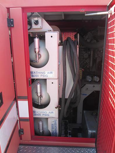 Used 2011 Bauer T-Com25H Compressor Mobile Breathing Air Trailer