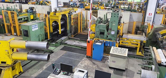Used GUIDA   750mm x 14mm S.S. Slitting Line (Used) #4362