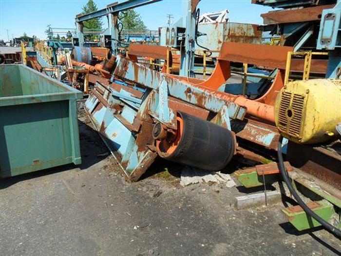 Used Outfeed Belt Conveyor c/w Kickers
