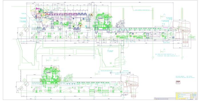 Unused Vaahto  Vaahto Top Fourdrinier System, 190" Wire Width, Unused, Approach Flow Equipment, Fourdrinier Extension Equipment, Complete Top Fourdrinier With Headbox, 3000Fpm #27833