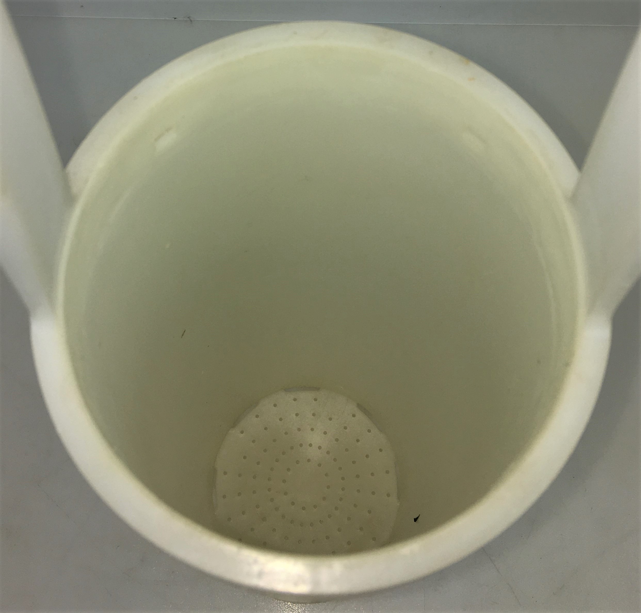 Used Nalgene 5242-0040 Pipet Cleaning Jar with Basket