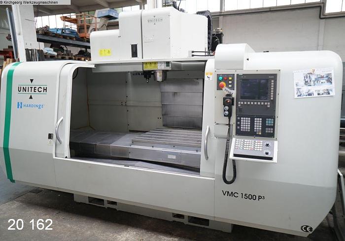 #20162 HARDINGE - UNITECH VMC 1500P3 - 810D Shopmill, Bj. 2007
