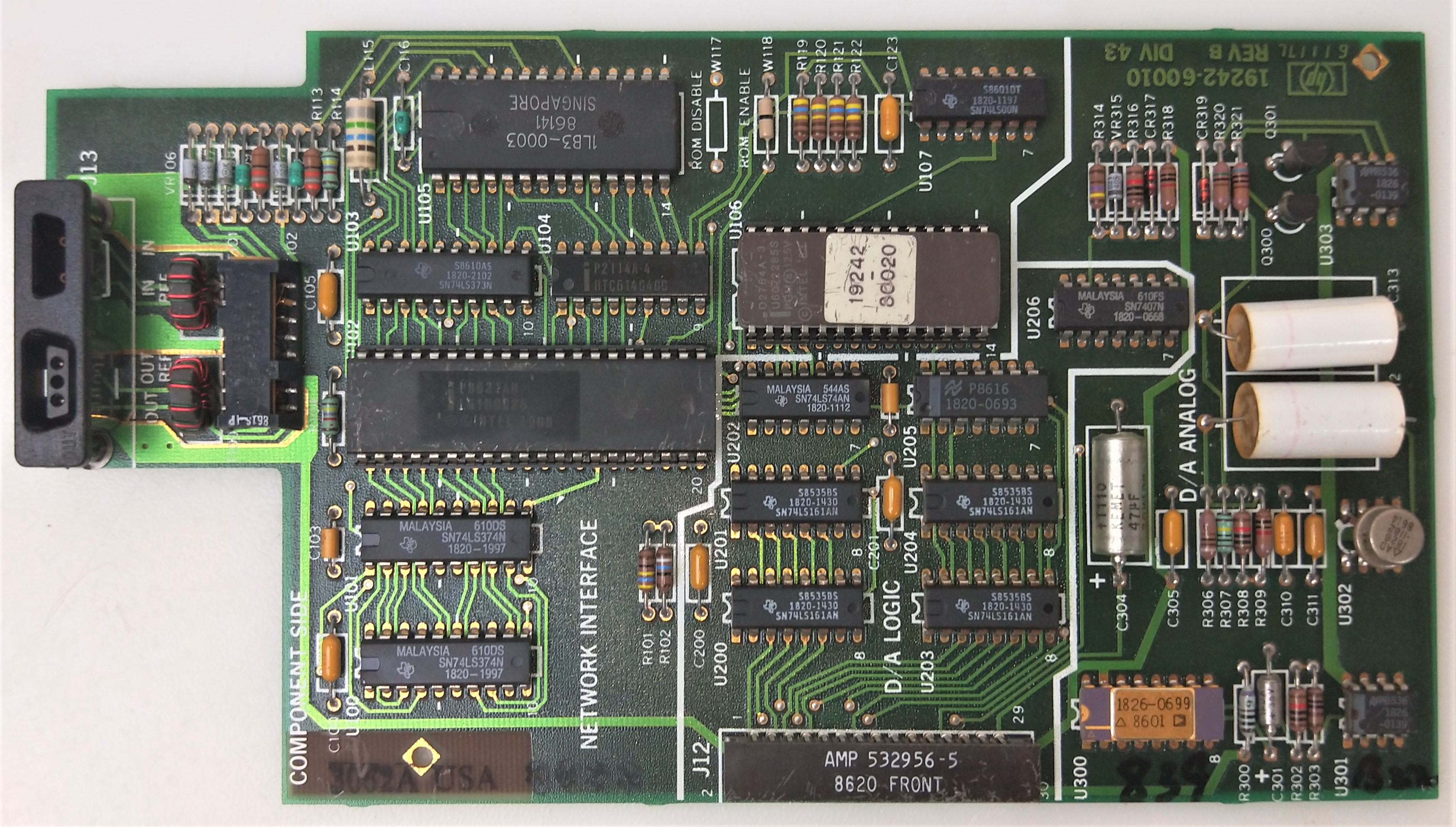 Used HP 19242-60010 INET Communications Board for HP 5890 GC