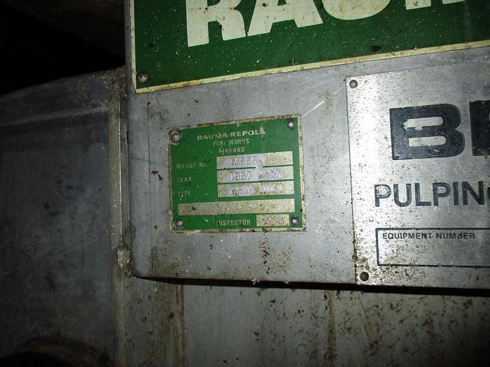 Used RAUMA REPOLA DRUM WASHER