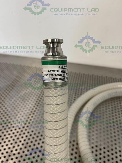 Used Sani Tech  STHT-WR-0750 144" Silicone Hose w/ 3/4" Sanitary Fitting