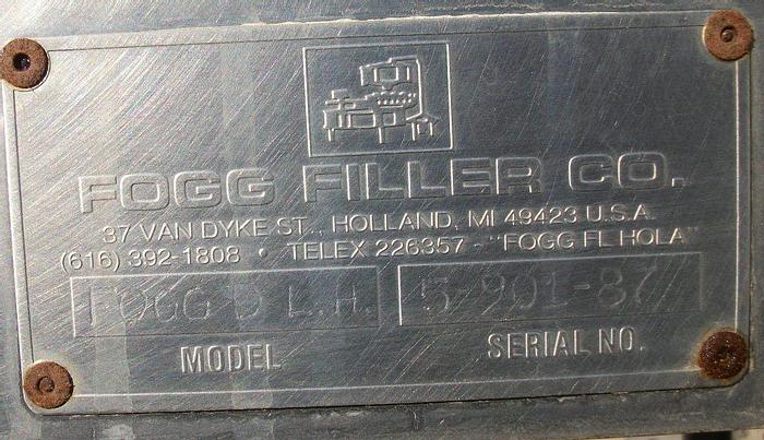 Used Filler, Bottle, 12-valve, Rotary, Fogg, S/st, 3/4 HP, #C736039