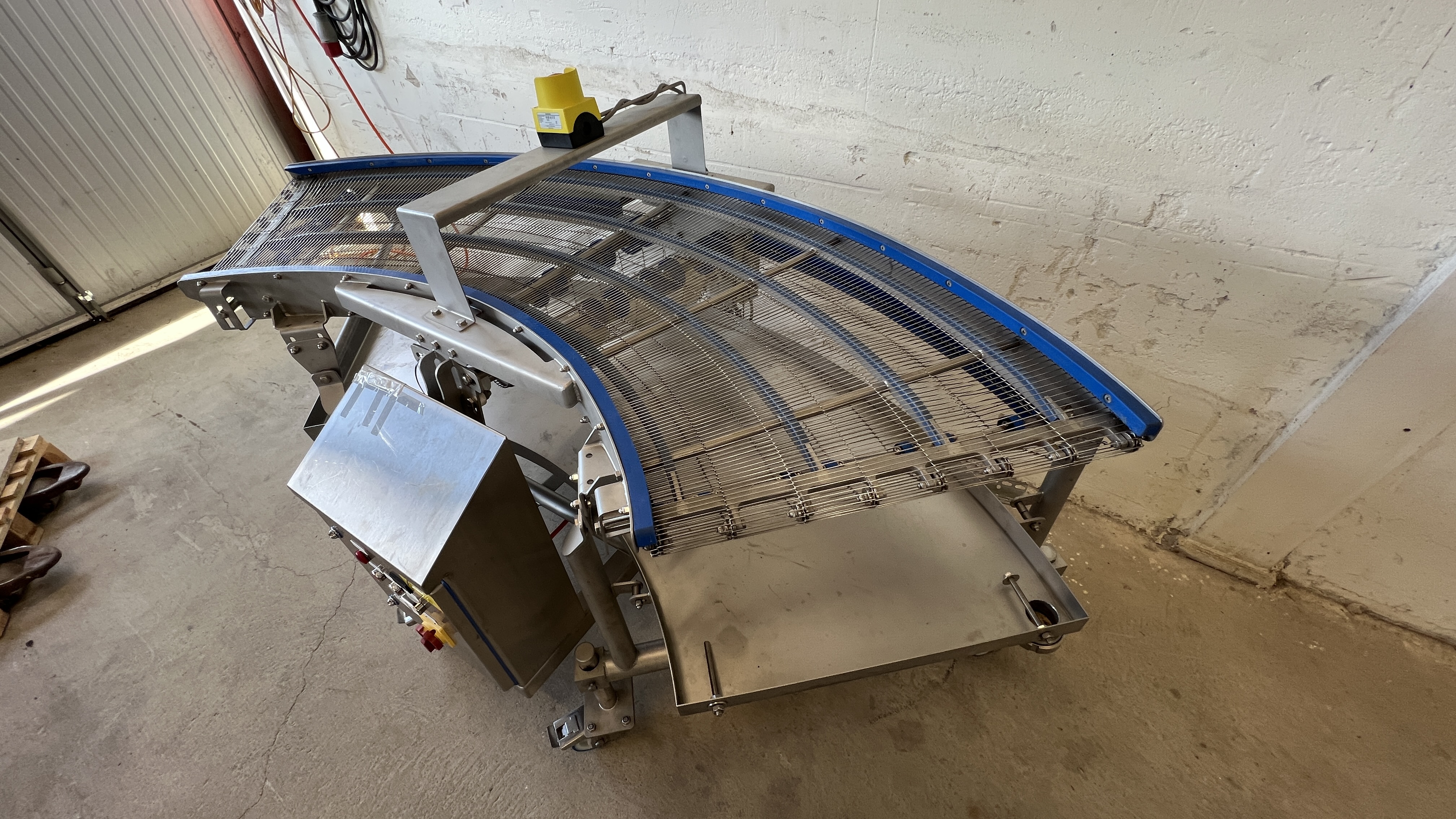 Använd Transportband 90grader, 200x57cm