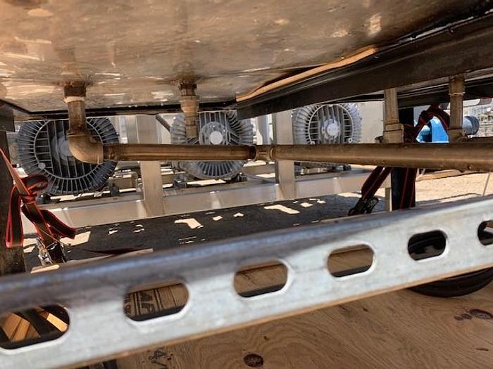 Used 2 Compartment Stainless Steel Jacketed & Insulated Heated Coating Tank