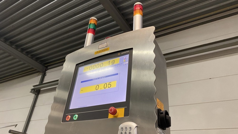 Used Sartorius Synus 15 combination checkweigher