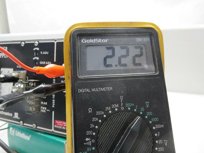 Used ACDC Electronics, RS2N60, DC Power Supply, In: 120 Vac, 50/60 Hz, Out: 2 Vdc @ 6