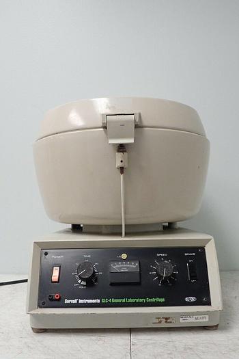 Used Dupont Sorvall Type GLC-4 General Laboratory Centrifuge with Rotor & 4 Baskets