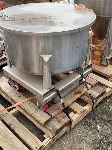 Used Stainless Steel Tote Tank