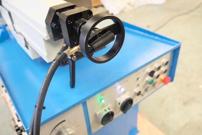 Mach- Cut 315 Semi Automatic double Mitre Bandsaw