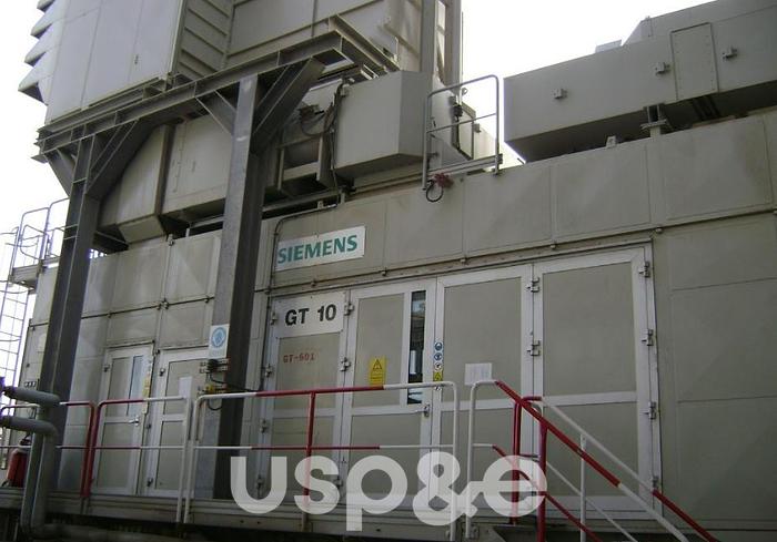 Used 25.5 MW 2004 Used Alstom GT108 Natural Gas Turbine Generator Set