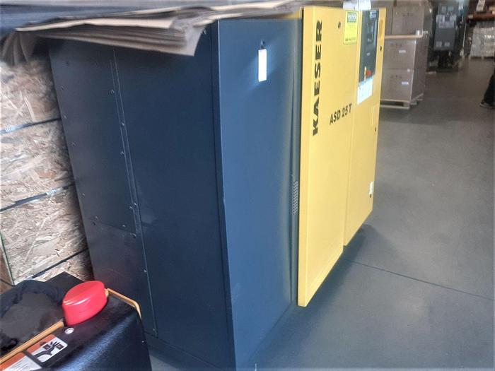 Used Compressor, Air, 25 HP, Kaeser, Mdl ASD 25, 125 PSI #C744914