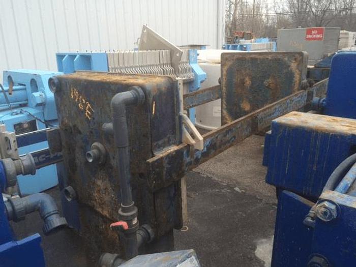 Used 15 CU. FT. JWI FILTER PRESS – 800 MM – C.G.R. – 8486