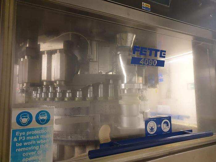 Used Fette Tablet Detergent Line