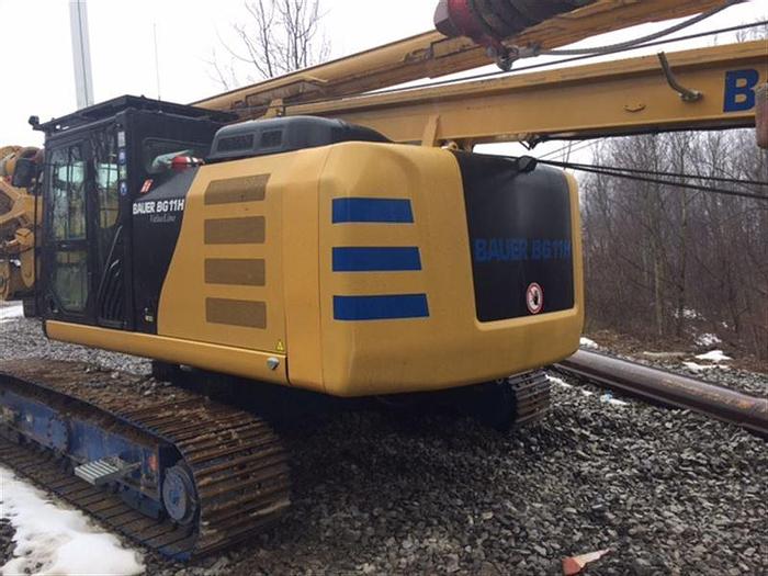 Used 2014 Bauer Maschinen BG11 H Caisson Drill Rig