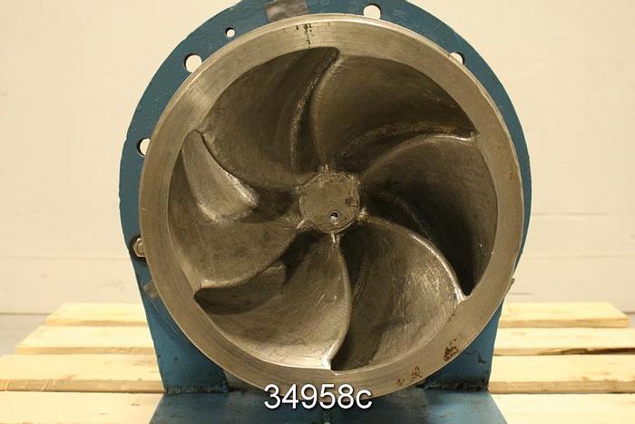 Refurbished Warren 12PL15 Power End, 12x16x15, 6 Vane, 14.5" Diameter Impeller #34958