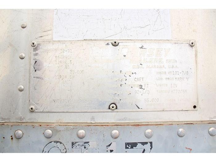 Used 1991 Dorsey 45ft walking floor 