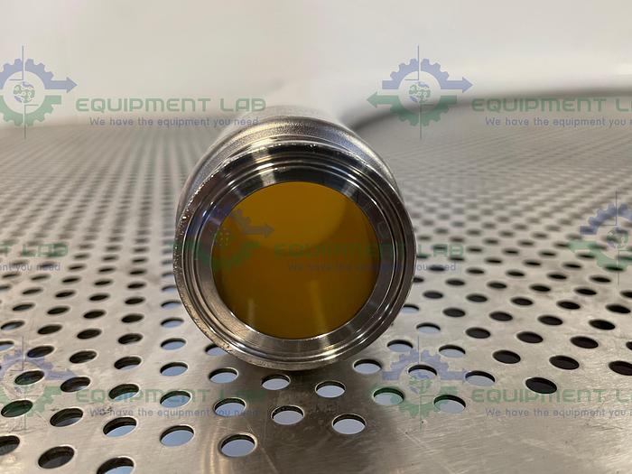 Used Sani Tech  STHT-R-HD-1500 96" Silicone Hose w/ 1 1/2 Sanitary Fitting