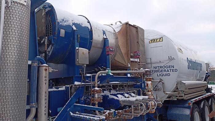 Used 2007 Nitrogen Pump, Bodyload, Peterbilt