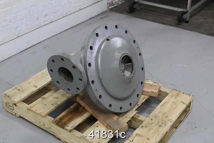 Used Krogh 4x9 855 OH Filtrate Pump, 6-Vane Stainless Steel Impeller #41831