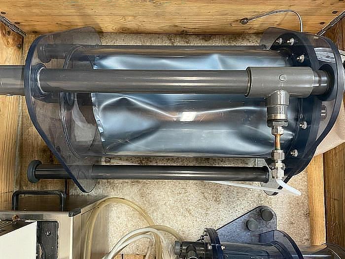 Used QCAL GDX600 MFC + Ritter TG 05 gas meter with memory for gases GSB-S/10