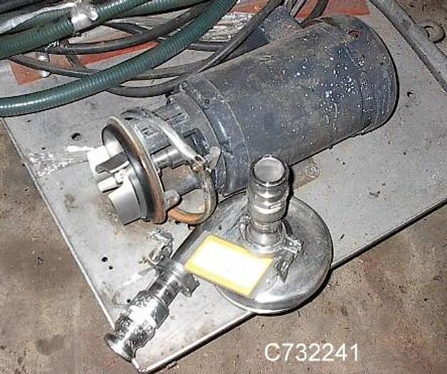 Used Pump, Sanitary, S/st, 2" x 1-1/2", Tri Clover #C732241