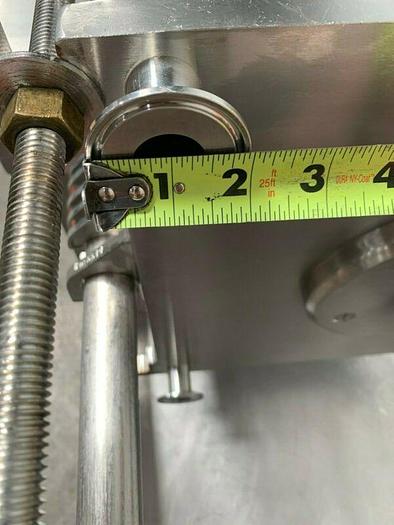 Used Ertel Alsop ST-160  All Stainless Steel EUS 16″ Plate and Frame Filter Press