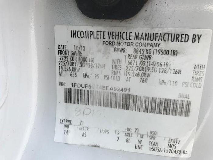 Used 2014 Ford F550 HiRanger LT40 45ft Bucket Truck - C92491